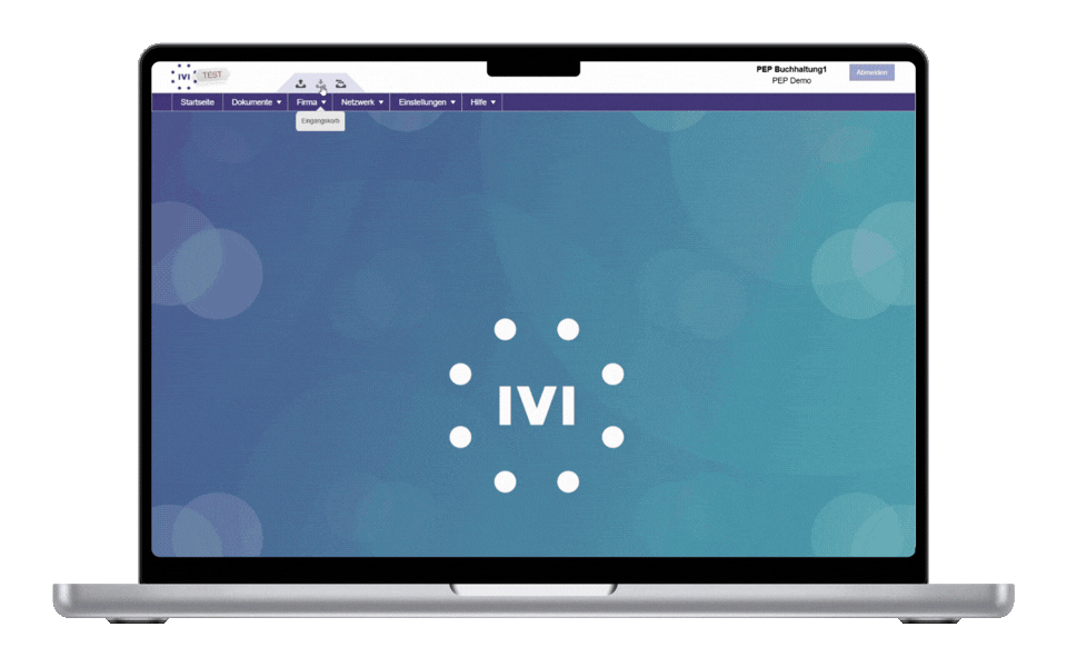 Ein Blick in die ivi E-Rechnungs- Plattform